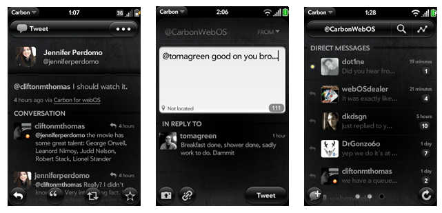 Threaded Messages, Tweet Conversation, See what you're replying to