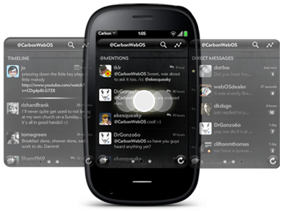parallel timelines. swipe right or left to get around your different timelines.
